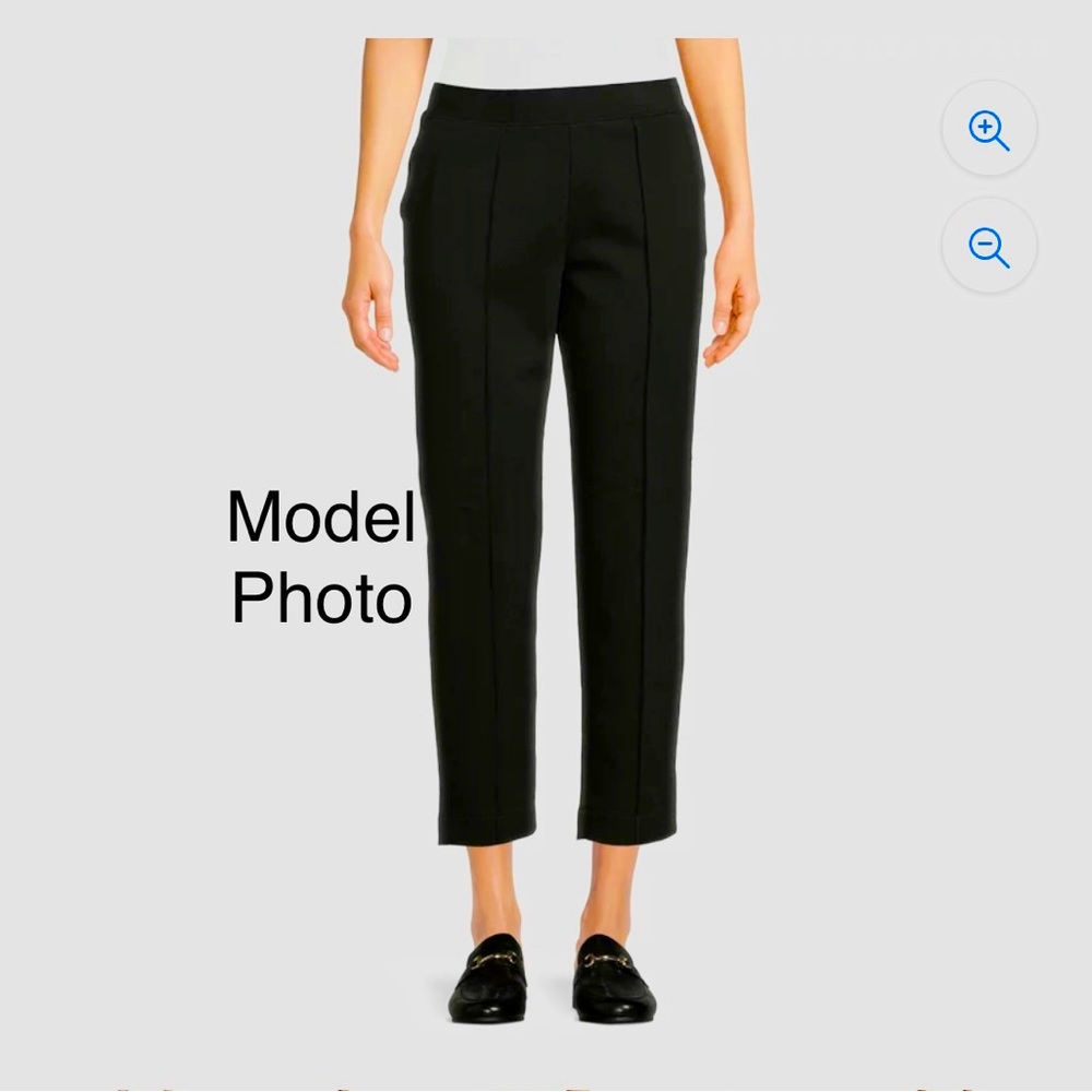 Time and Tru Women's Cropped Pull On Knit Pants.  Two Pairs.  NWT Size XXL 20